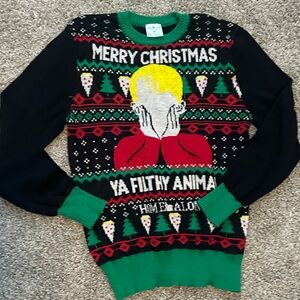 Home Alone ugly Christmas sweater Size M for women